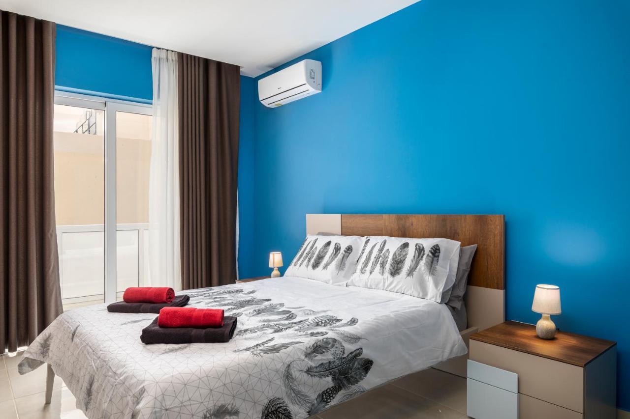 Modern 3Br Stylish Apartment With Large Balcony - Close To St Julians And St Georges Bay Is-Swieqi Zewnętrze zdjęcie